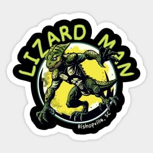 Lizard Man Sticker